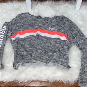 Cropped PINK hoodie new condition